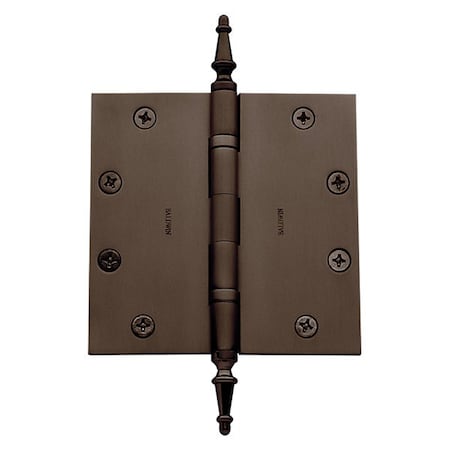 Baldwin Door and Butt Hinge, Bronze, Mortise Mounting, Venetian Bronze 1051.112.INRP